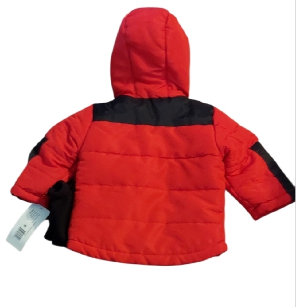 NWT Rothschild 2 Tone Parka with Mittens ~6-9M - Picture 4 of 6